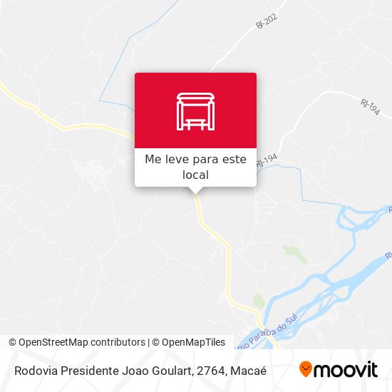 Rodovia Presidente Joao Goulart, 2764 mapa