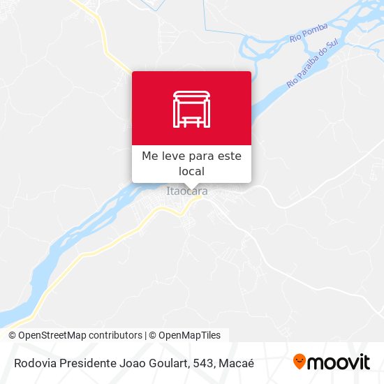 Rodovia Presidente Joao Goulart, 543 mapa