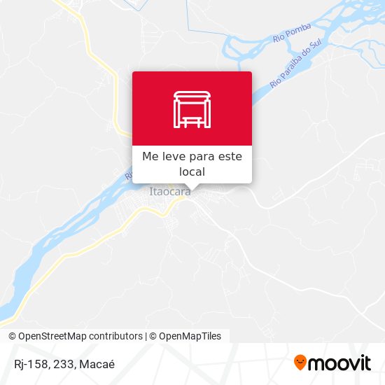 Rj-158, 233 mapa