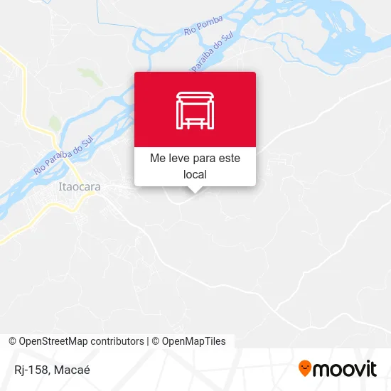 Rj-158 mapa