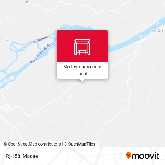 Rj-158 mapa