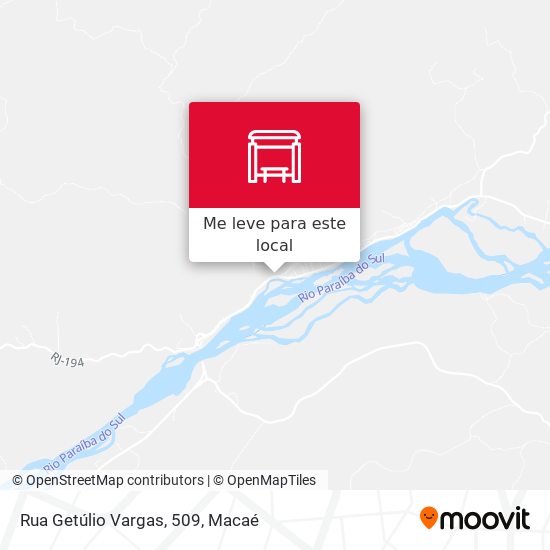 Rua Getúlio Vargas, 509 mapa