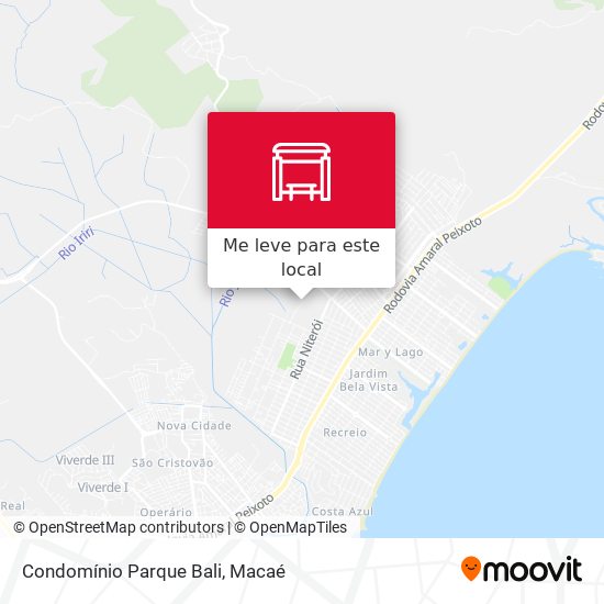 Condomínio Parque Bali mapa