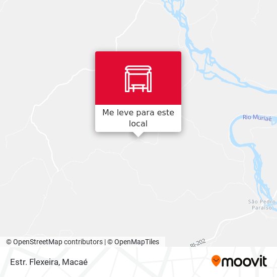 Estr. Flexeira mapa