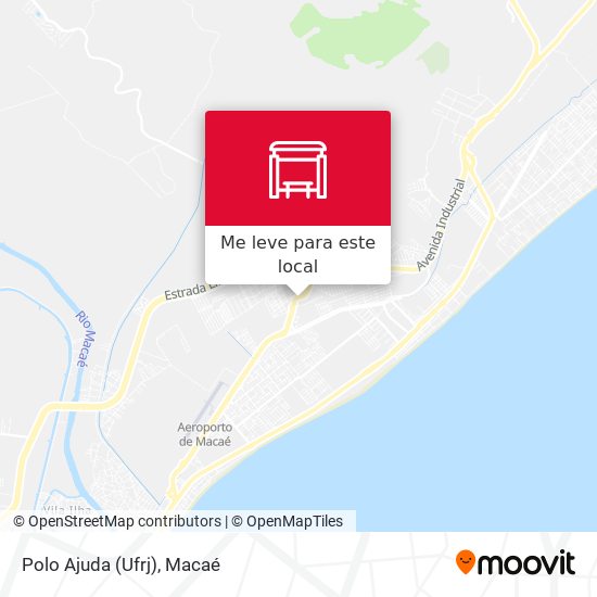 Polo Ajuda (Ufrj) mapa
