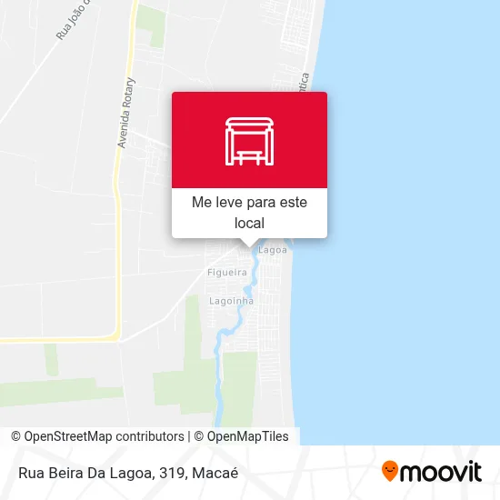 Rua Beira Da Lagoa, 319 mapa