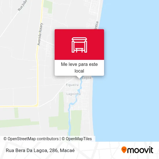 Rua Bera Da Lagoa, 286 mapa