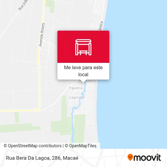 Rua Bera Da Lagoa, 286 mapa