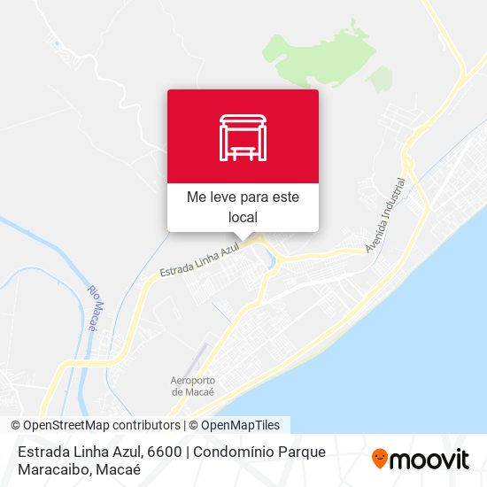 Estrada Linha Azul, 6600 | Condomínio Parque Maracaibo mapa