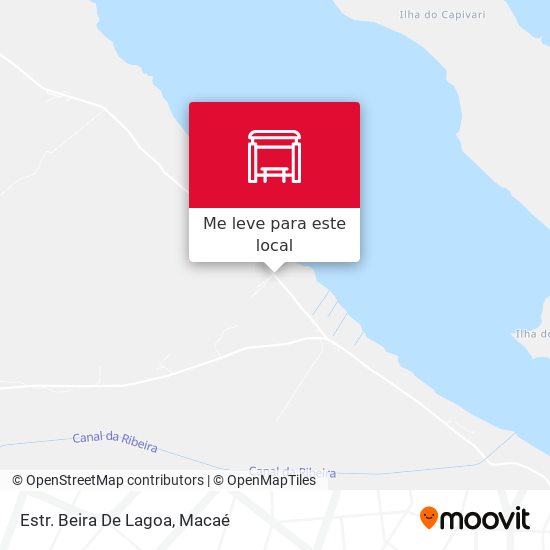 Estr. Beira De Lagoa mapa
