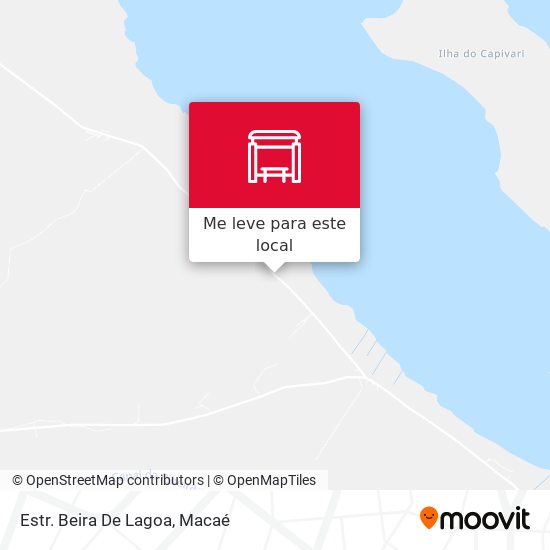 Estr. Beira De Lagoa mapa