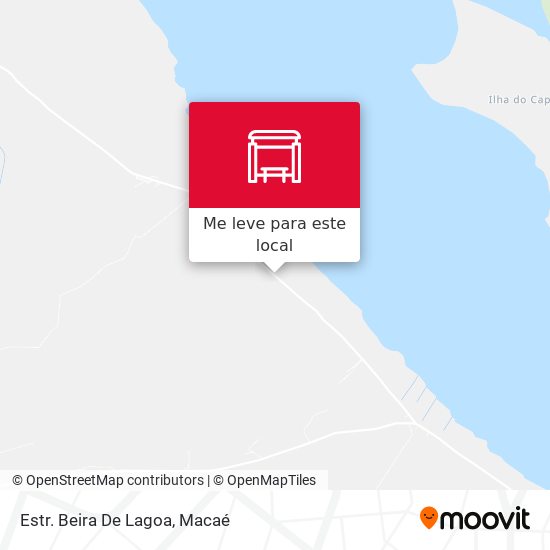 Estr. Beira De Lagoa mapa