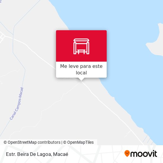 Estr. Beira De Lagoa mapa