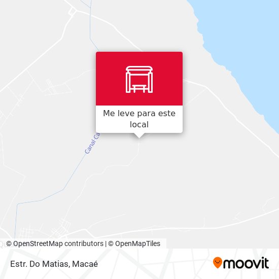 Estr. Do Matias mapa
