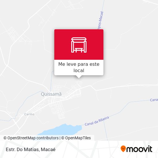 Estr. Do Matias mapa