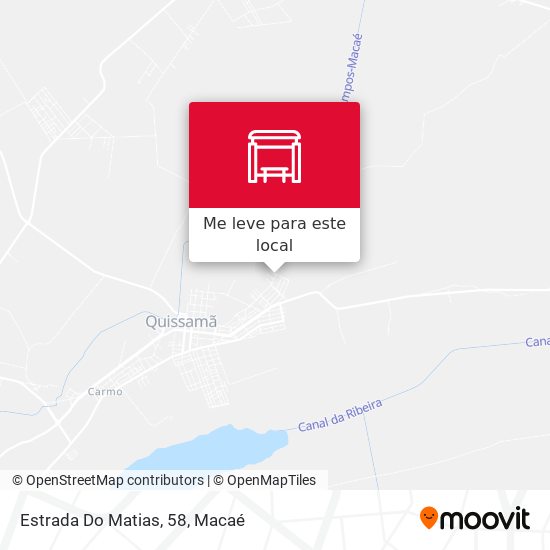Estrada Do Matias, 58 mapa