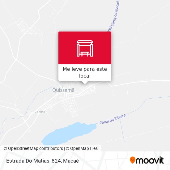 Estrada Do Matias, 824 mapa