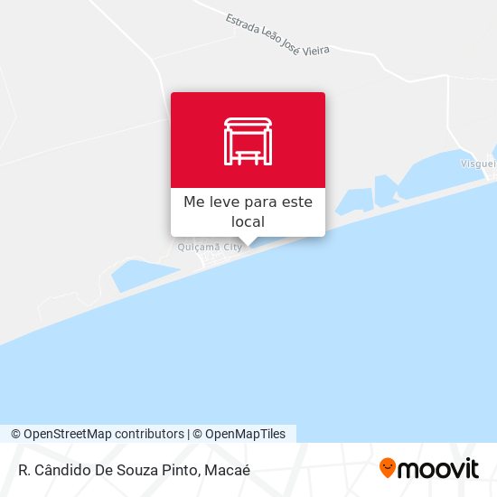 R. Cândido De Souza Pinto mapa