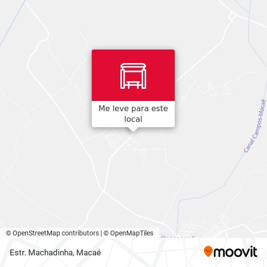 Estr. Machadinha mapa