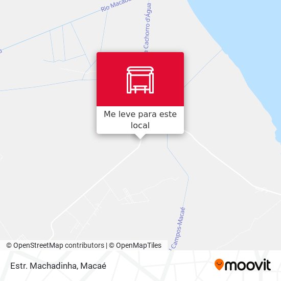 Estr. Machadinha mapa