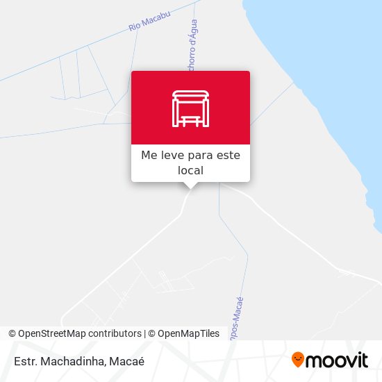 Estr. Machadinha mapa