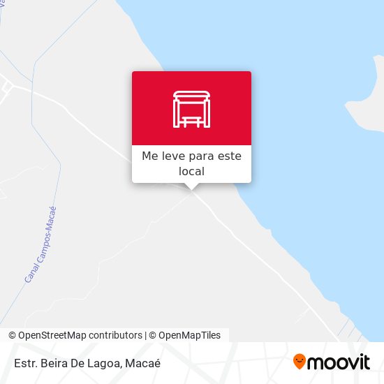 Estr. Beira De Lagoa mapa