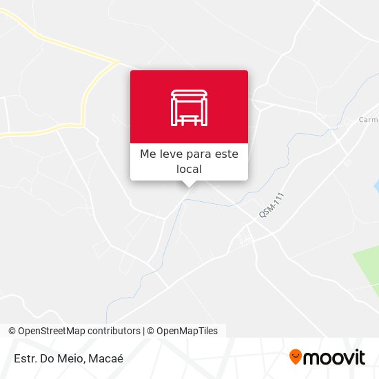Estr. Do Meio mapa