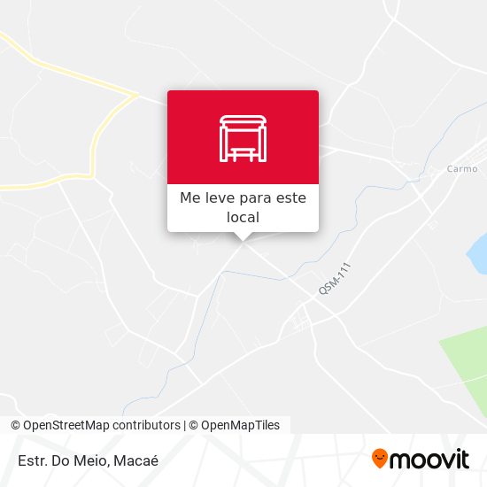 Estr. Do Meio mapa