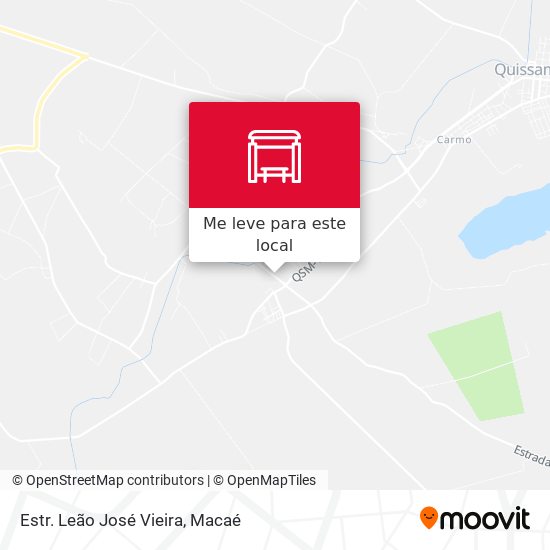 Estr. Leão José Vieira mapa