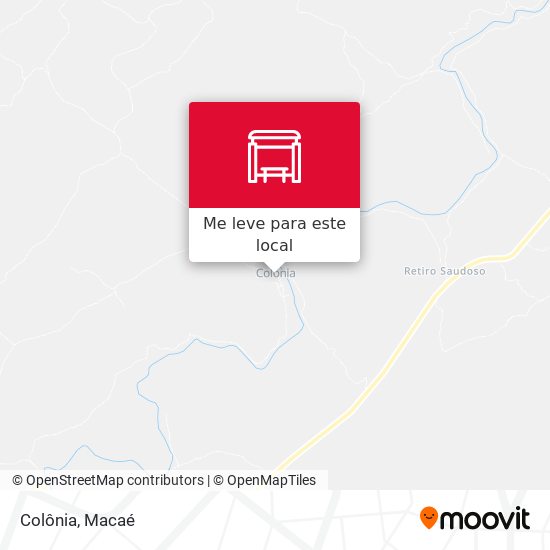 Colônia mapa