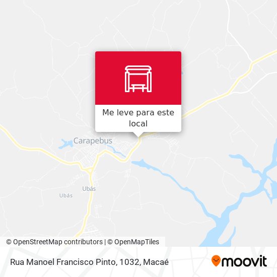 Rua Manoel Francisco Pinto, 1032 mapa