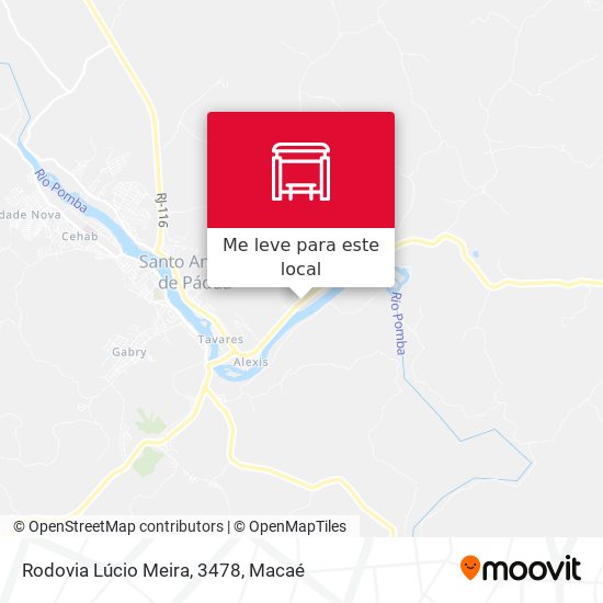 Rodovia Lúcio Meira, 3478 mapa