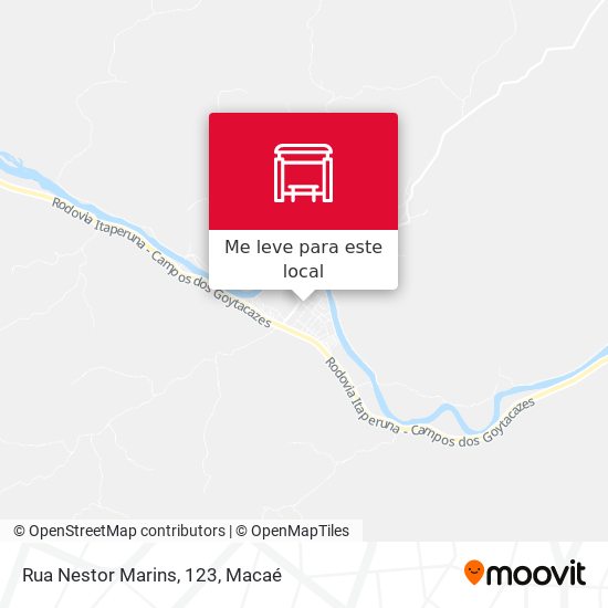 Rua Nestor Marins, 123 mapa