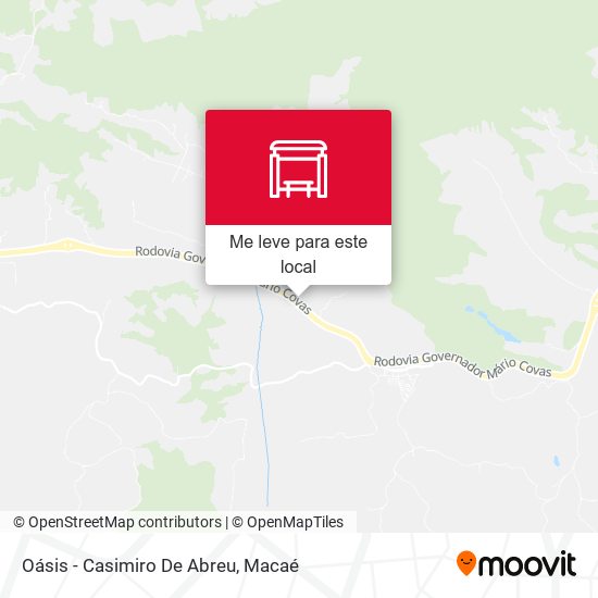 Oásis - Casimiro De Abreu mapa