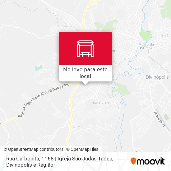 Rua Carbonita, 1168 | Igreja São Judas Tadeu mapa