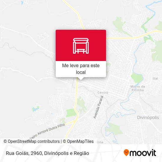 Rua Goiás, 2960 mapa