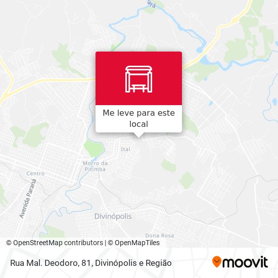 Rua Mal. Deodoro, 81 mapa