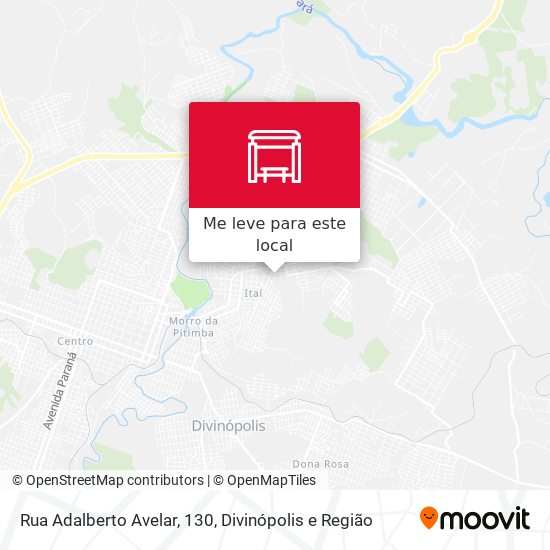 Rua Adalberto Avelar, 130 mapa