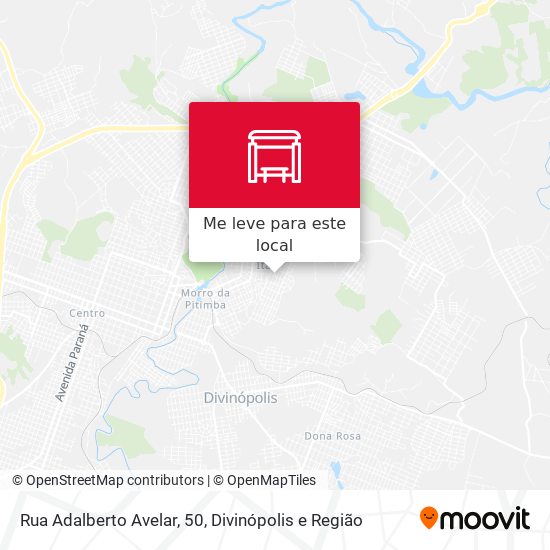 Rua Adalberto Avelar, 50 mapa
