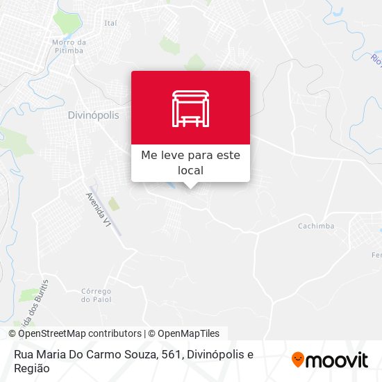 Rua Maria Do Carmo Souza, 561 mapa