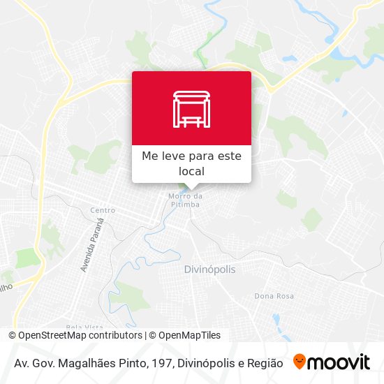 Av. Gov. Magalhães Pinto, 197 mapa