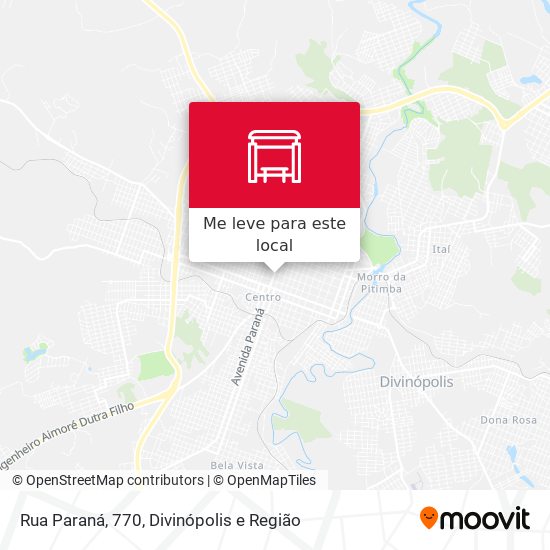 Rua Paraná, 770 mapa