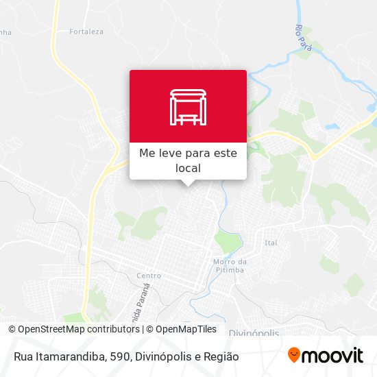 Rua Itamarandiba, 590 mapa