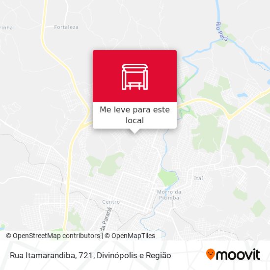 Rua Itamarandiba, 721 mapa
