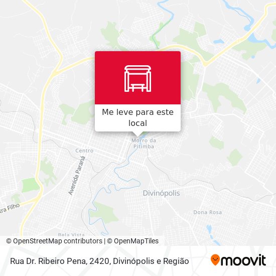 Rua Dr. Ribeiro Pena, 2420 mapa