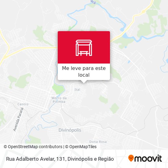 Rua Adalberto Avelar, 131 mapa