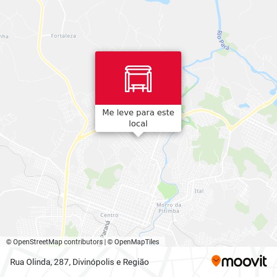 Rua Olinda, 287 mapa