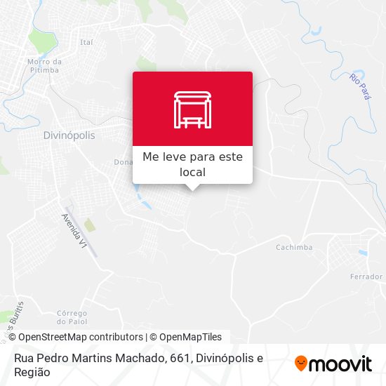 Rua Pedro Martins Machado, 661 mapa