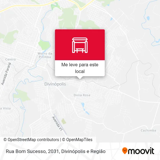 Rua Bom Sucesso, 2031 mapa