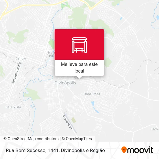 Rua Bom Sucesso, 1441 mapa